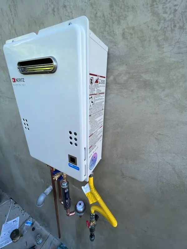 Tankless water heater installation for Roanoke Rapids homes