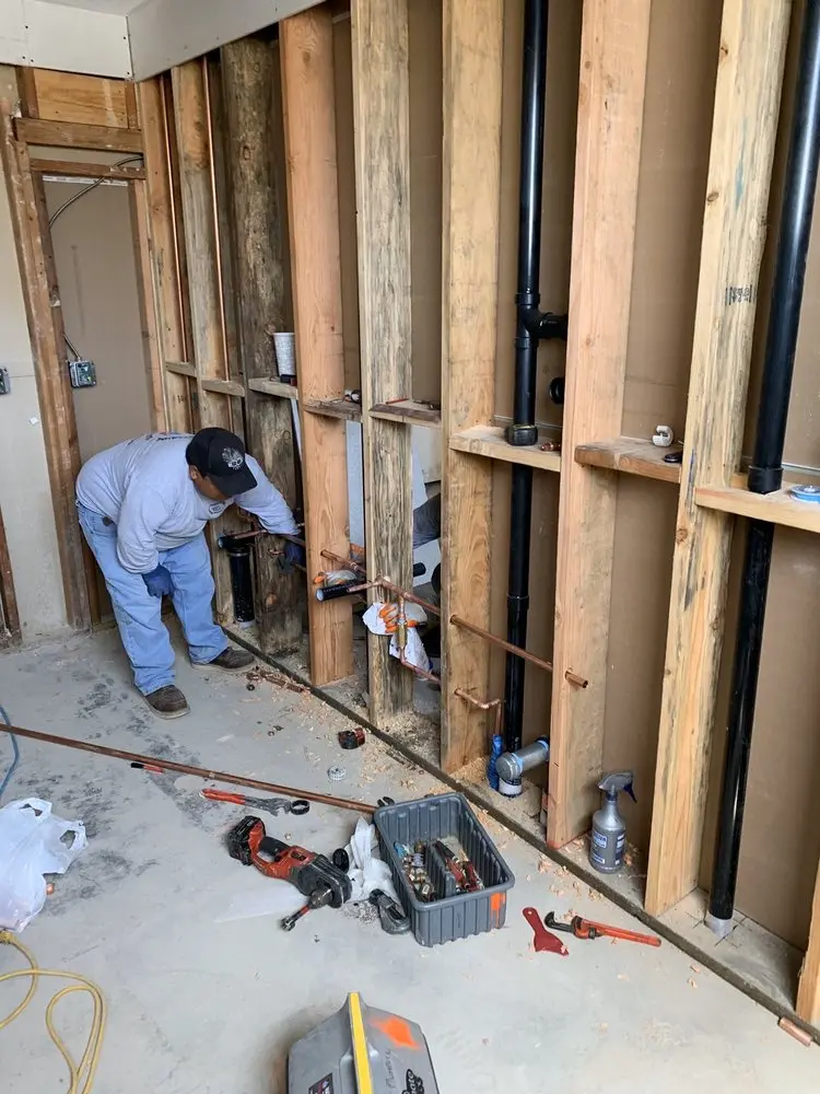 Commercial rough-in plumbing for Commercial Plumbing in Roanoke Rapids